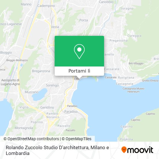 Mappa Rolando Zuccolo Studio D'architettura