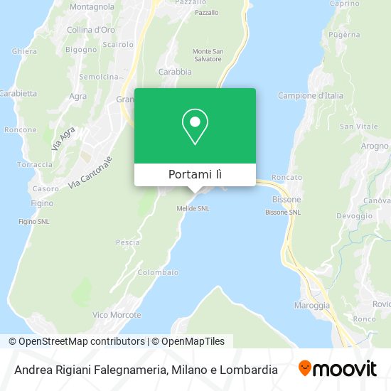 Mappa Andrea Rigiani Falegnameria