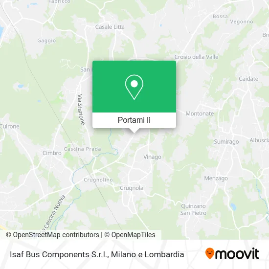 Mappa Isaf Bus Components S.r.l.