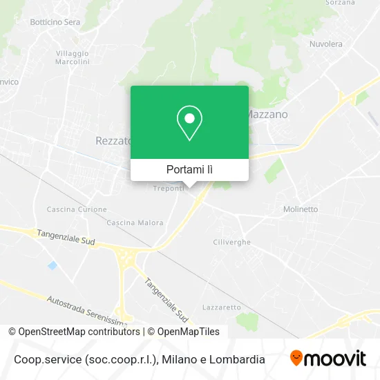 Mappa Coop.service (soc.coop.r.l.)