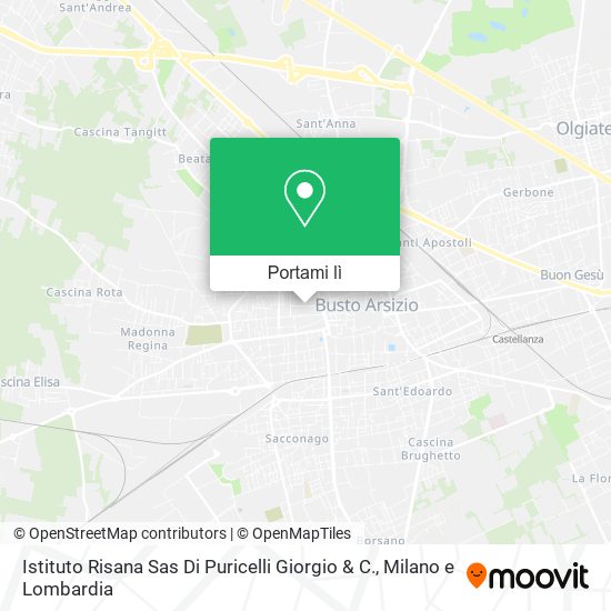 Mappa Istituto Risana Sas Di Puricelli Giorgio & C.