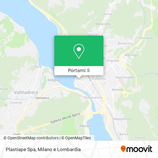 Mappa Plastiape Spa