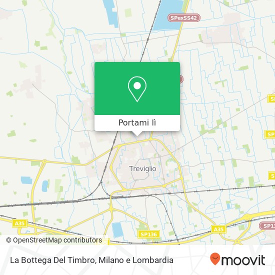 Mappa La Bottega Del Timbro