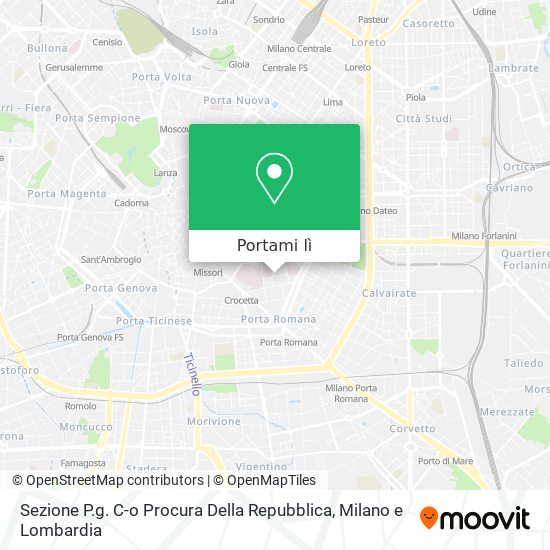Mappa Sezione P.g. C-o Procura Della Repubblica