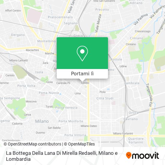 Mappa La Bottega Della Lana Di Mirella Redaelli