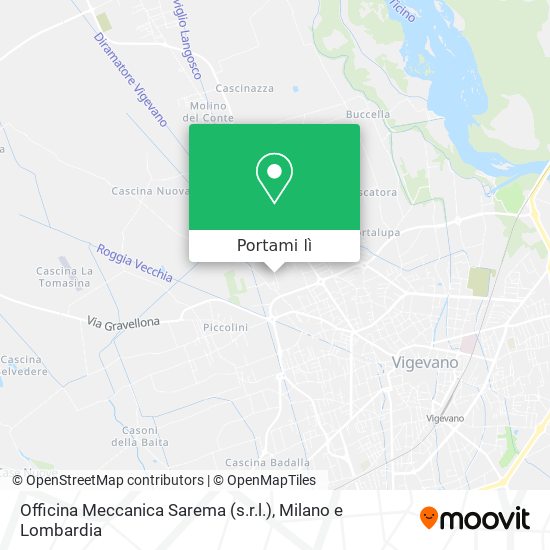 Mappa Officina Meccanica Sarema (s.r.l.)
