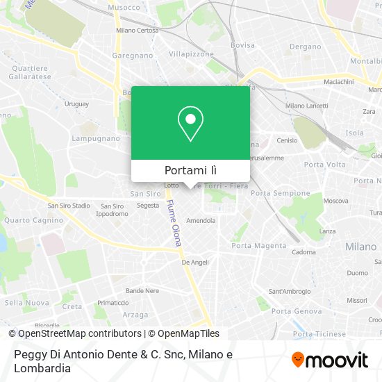 Mappa Peggy Di Antonio Dente & C. Snc
