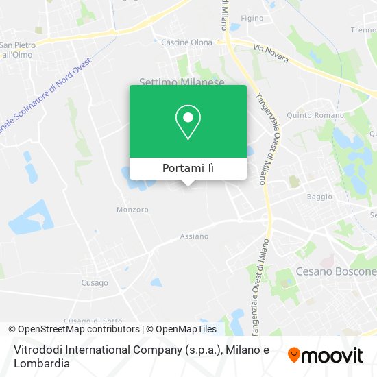 Mappa Vitrododi International Company (s.p.a.)