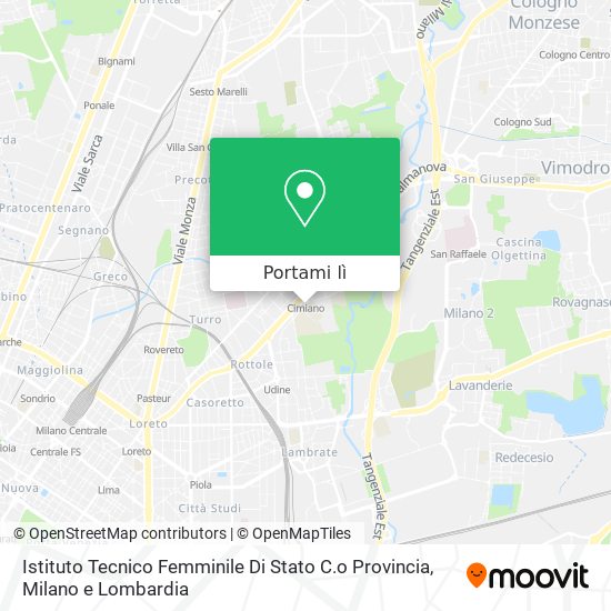 Mappa Istituto Tecnico Femminile Di Stato C.o Provincia