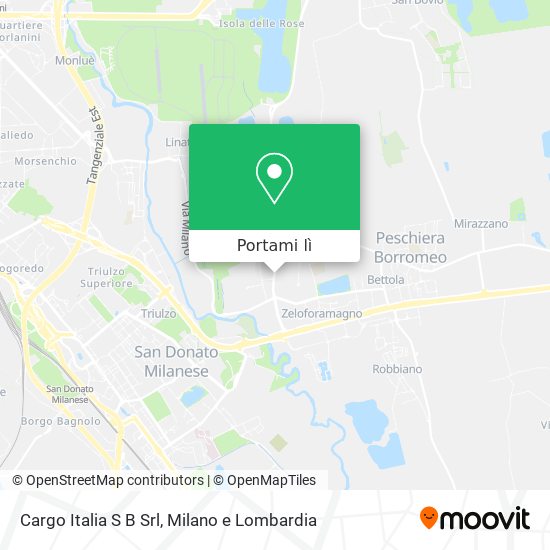 Mappa Cargo Italia S B Srl