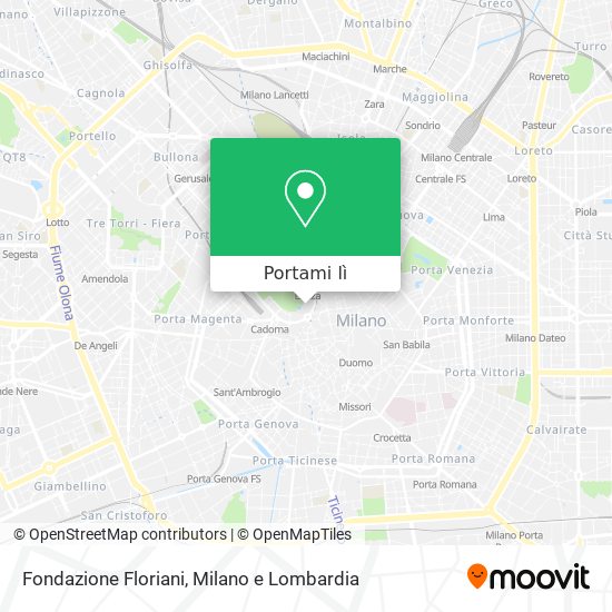 Mappa Fondazione Floriani