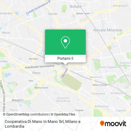 Mappa Cooperativa Di Mano In Mano Srl