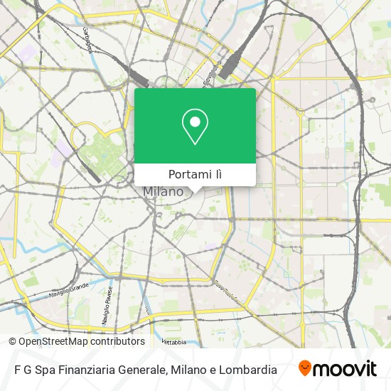 Mappa F G Spa Finanziaria Generale