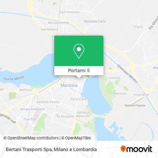 Mappa Bertani Trasporti Spa