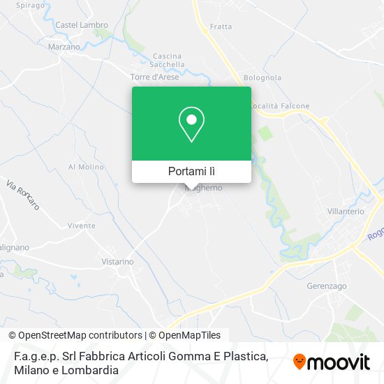 Mappa F.a.g.e.p. Srl Fabbrica Articoli Gomma E Plastica