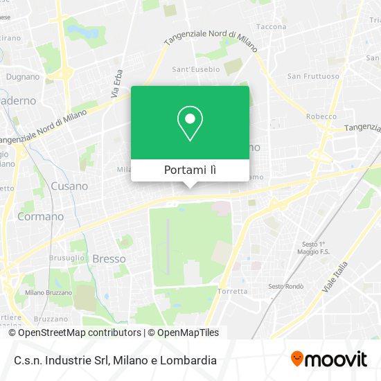 Mappa C.s.n. Industrie Srl