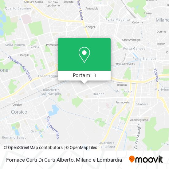 Mappa Fornace Curti Di Curti Alberto
