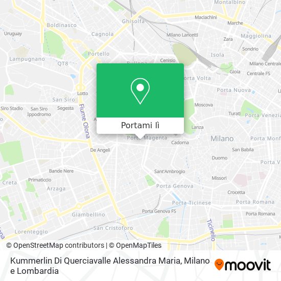 Mappa Kummerlin Di Querciavalle Alessandra Maria