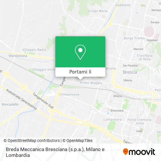 Mappa Breda Meccanica Bresciana (s.p.a.)