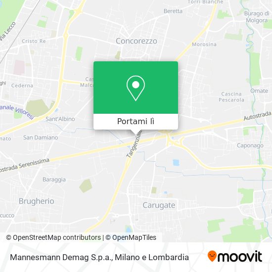 Mappa Mannesmann Demag S.p.a.