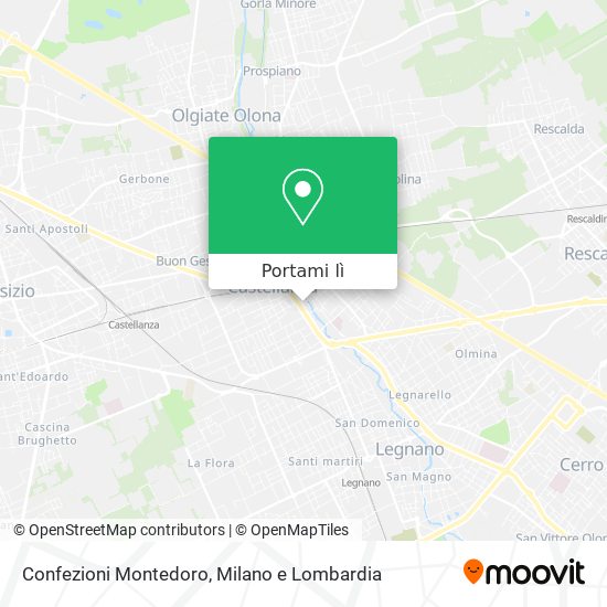 Mappa Confezioni Montedoro