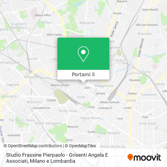 Mappa Studio Frassine Pierpaolo - Grisenti Angela E Associati