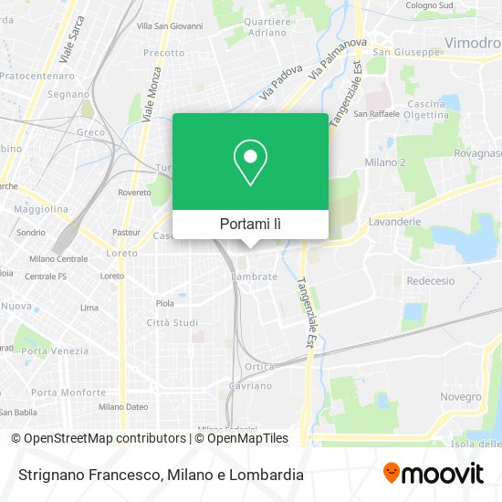 Mappa Strignano Francesco