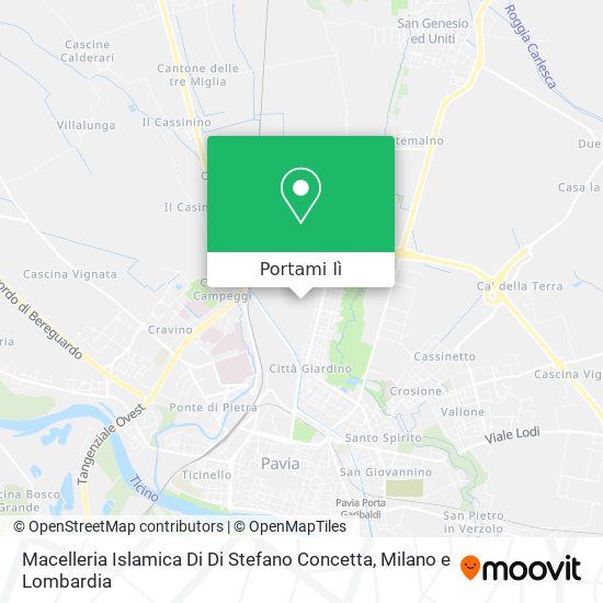 Mappa Macelleria Islamica Di Di Stefano Concetta