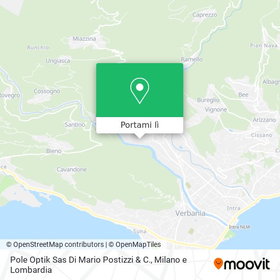 Mappa Pole Optik Sas Di Mario Postizzi & C.