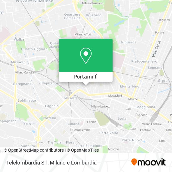Mappa Telelombardia Srl