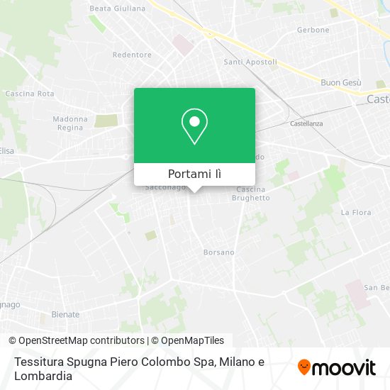 Mappa Tessitura Spugna Piero Colombo Spa