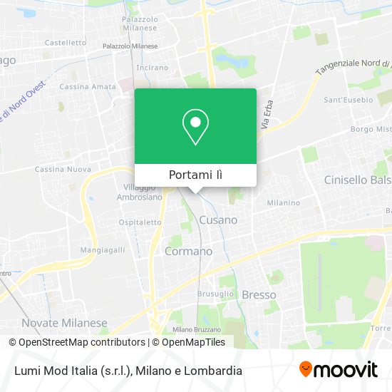 Mappa Lumi Mod Italia (s.r.l.)