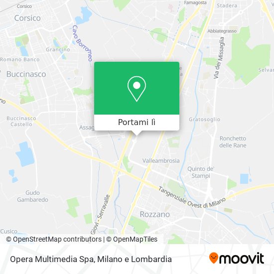 Mappa Opera Multimedia Spa