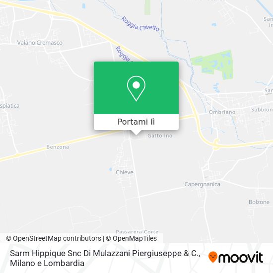 Mappa Sarm Hippique Snc Di Mulazzani Piergiuseppe & C.