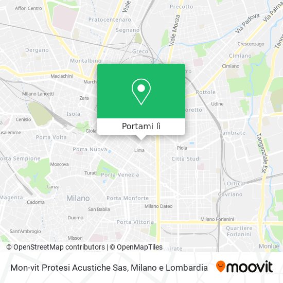 Mappa Mon-vit Protesi Acustiche Sas