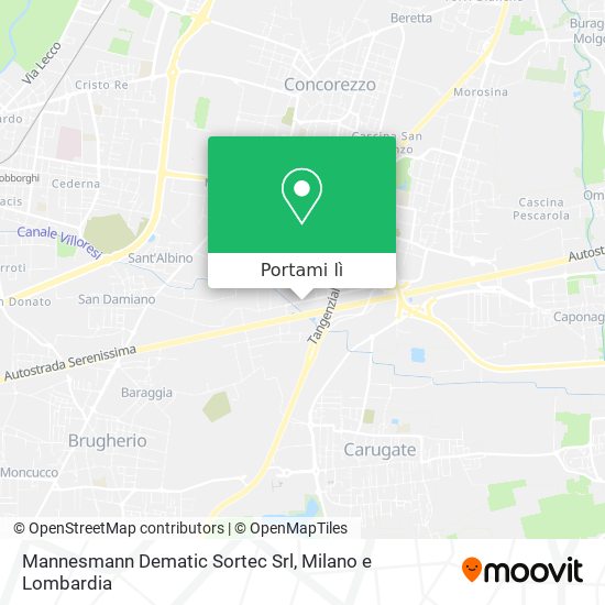 Mappa Mannesmann Dematic Sortec Srl