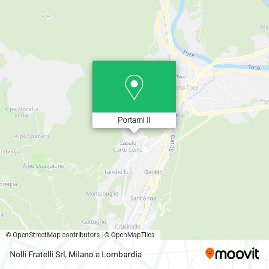 Mappa Nolli Fratelli Srl