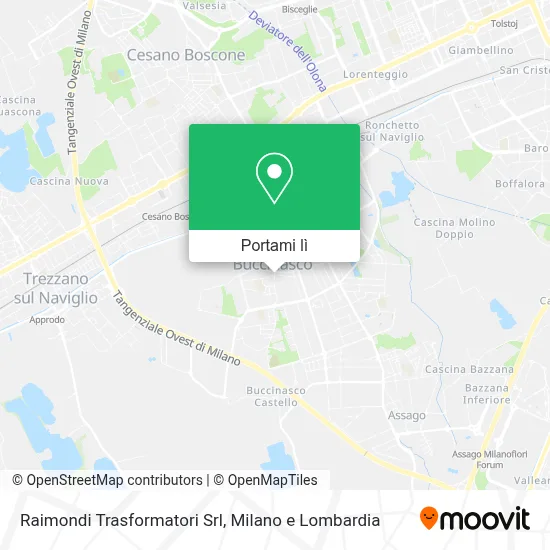 Mappa Raimondi Trasformatori Srl