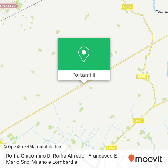 Mappa Roffia Giacomino Di Roffia Alfredo - Francesco E Mario Snc
