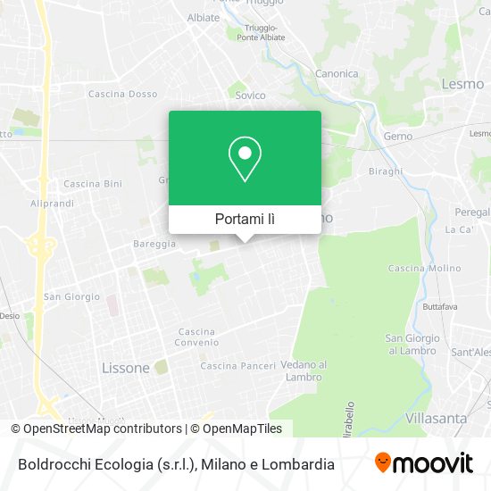 Mappa Boldrocchi Ecologia (s.r.l.)