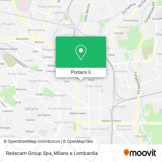 Mappa Redecam Group Spa