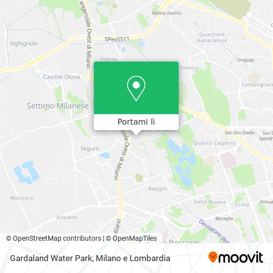 Mappa Gardaland Water Park
