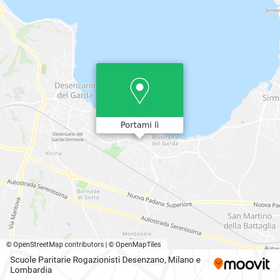 Mappa Scuole Paritarie Rogazionisti Desenzano