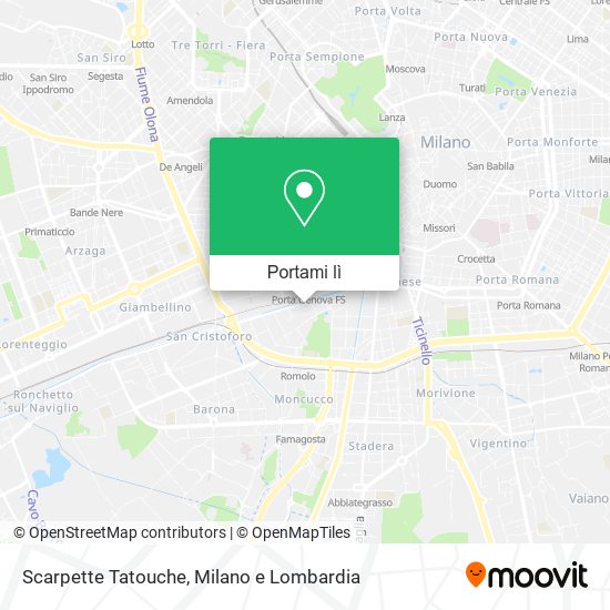 Mappa Scarpette Tatouche