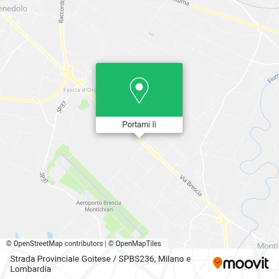 Mappa Strada Provinciale Goitese / SPBS236