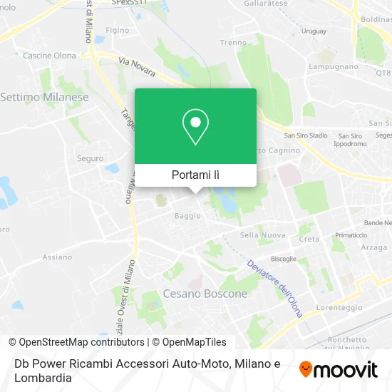 Mappa Db Power Ricambi Accessori Auto-Moto