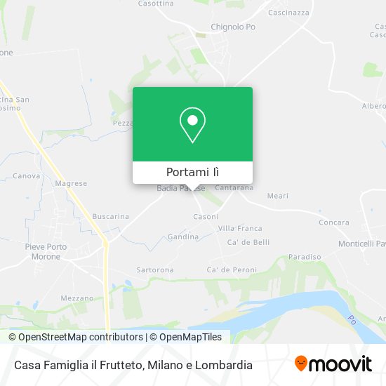 Mappa Casa Famiglia il Frutteto