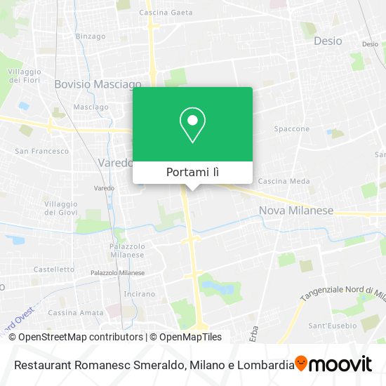 Mappa Restaurant Romanesc Smeraldo