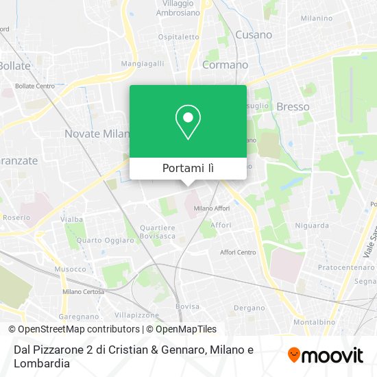 Mappa Dal Pizzarone 2 di Cristian & Gennaro