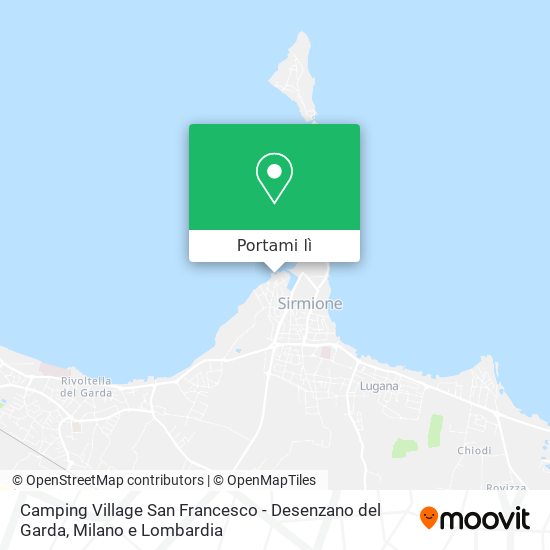Mappa Camping Village San Francesco - Desenzano del Garda